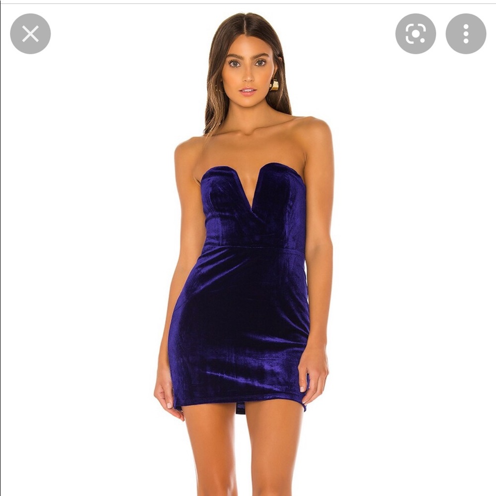 Superdown Tana strapless Dress